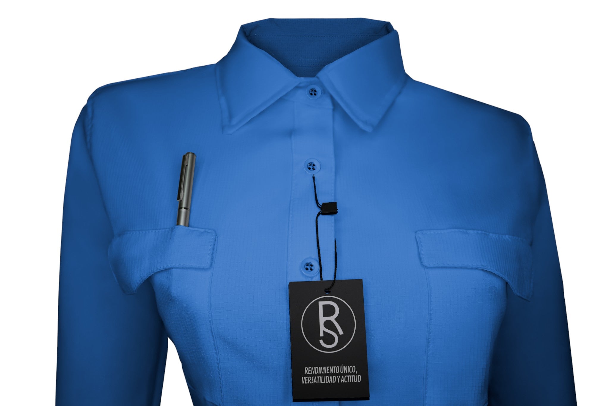 Camisa Mujer Azul Claro
