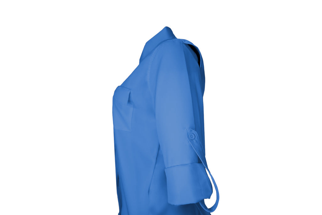 Camisa Mujer Azul Claro