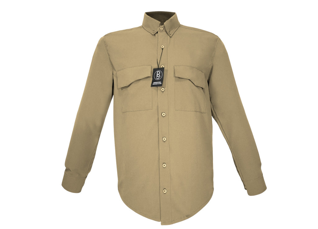 Camisa Hombre Cafe