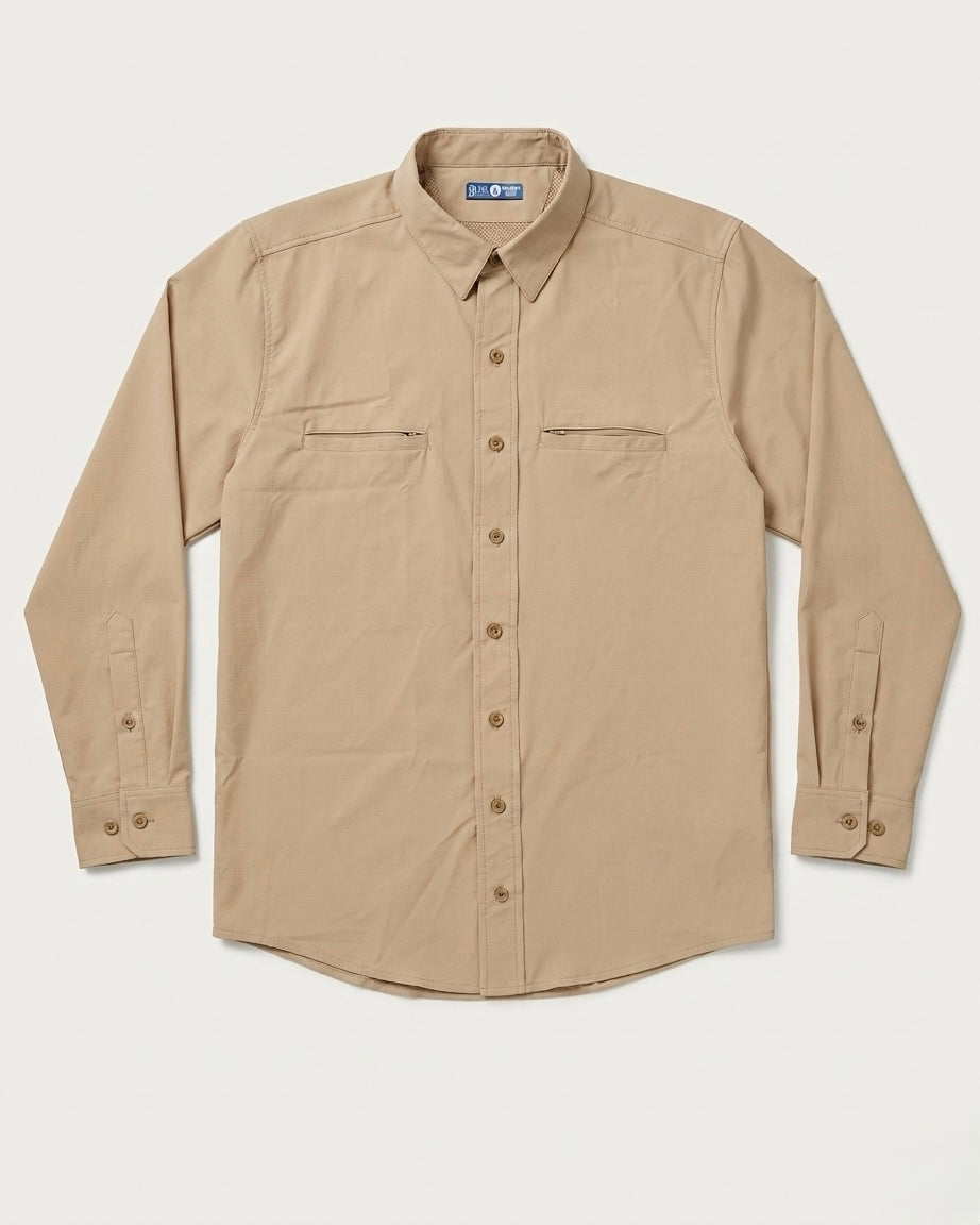 Camisa Hombre Cafe
