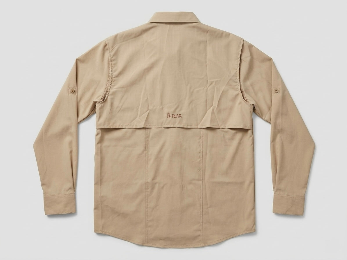 Camisa Hombre Cafe