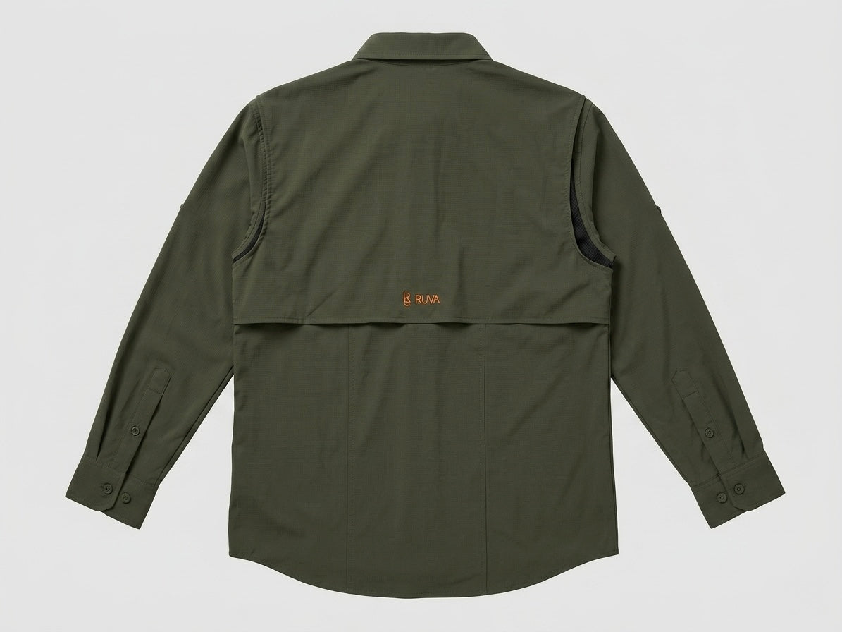 Camisa de Mujer Verde militar