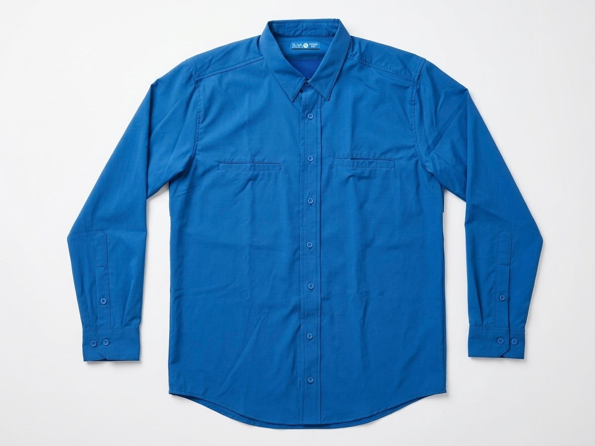 Camisa Hombre Azul Claro
