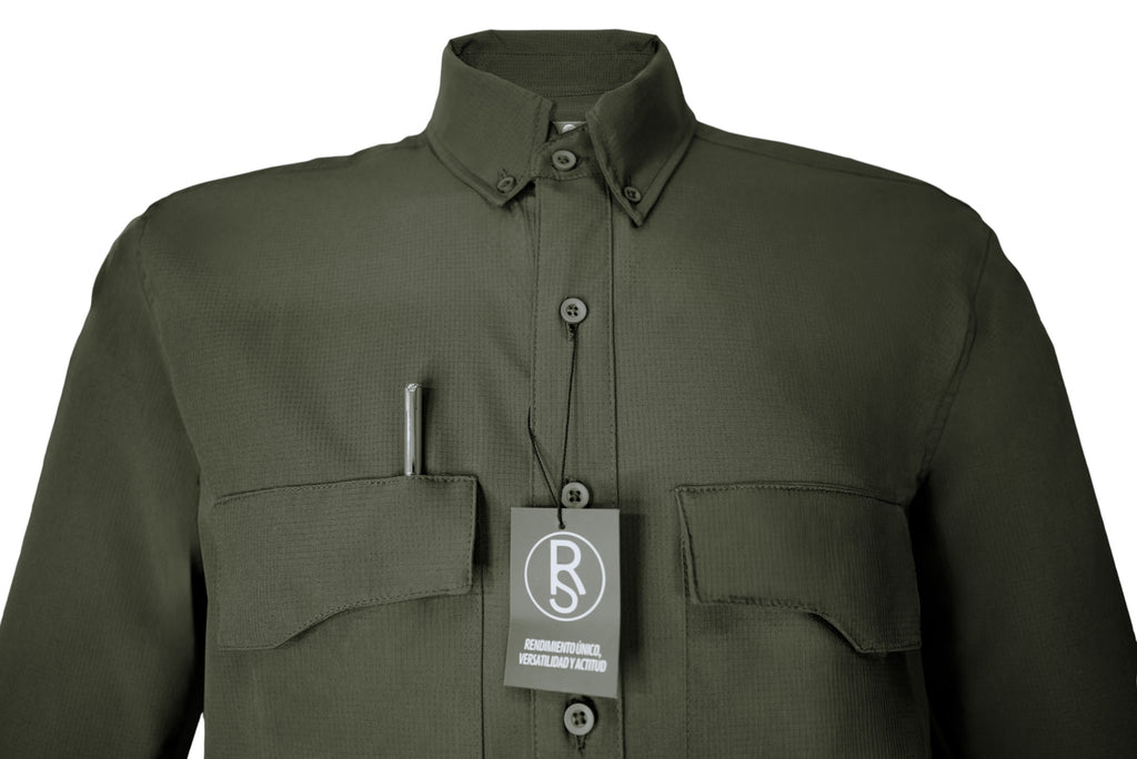 Camisa Hombre Verde